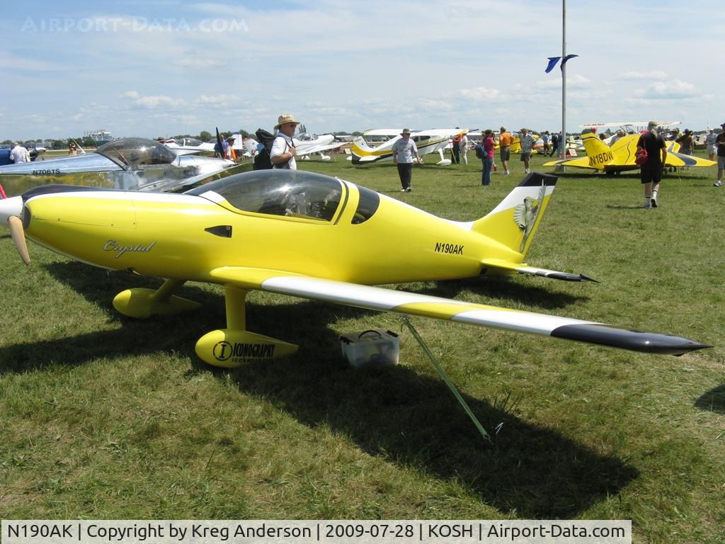 N190AK, 2004 Aero Designs Pulsar C/N KP-1, EAA Airventure 2009