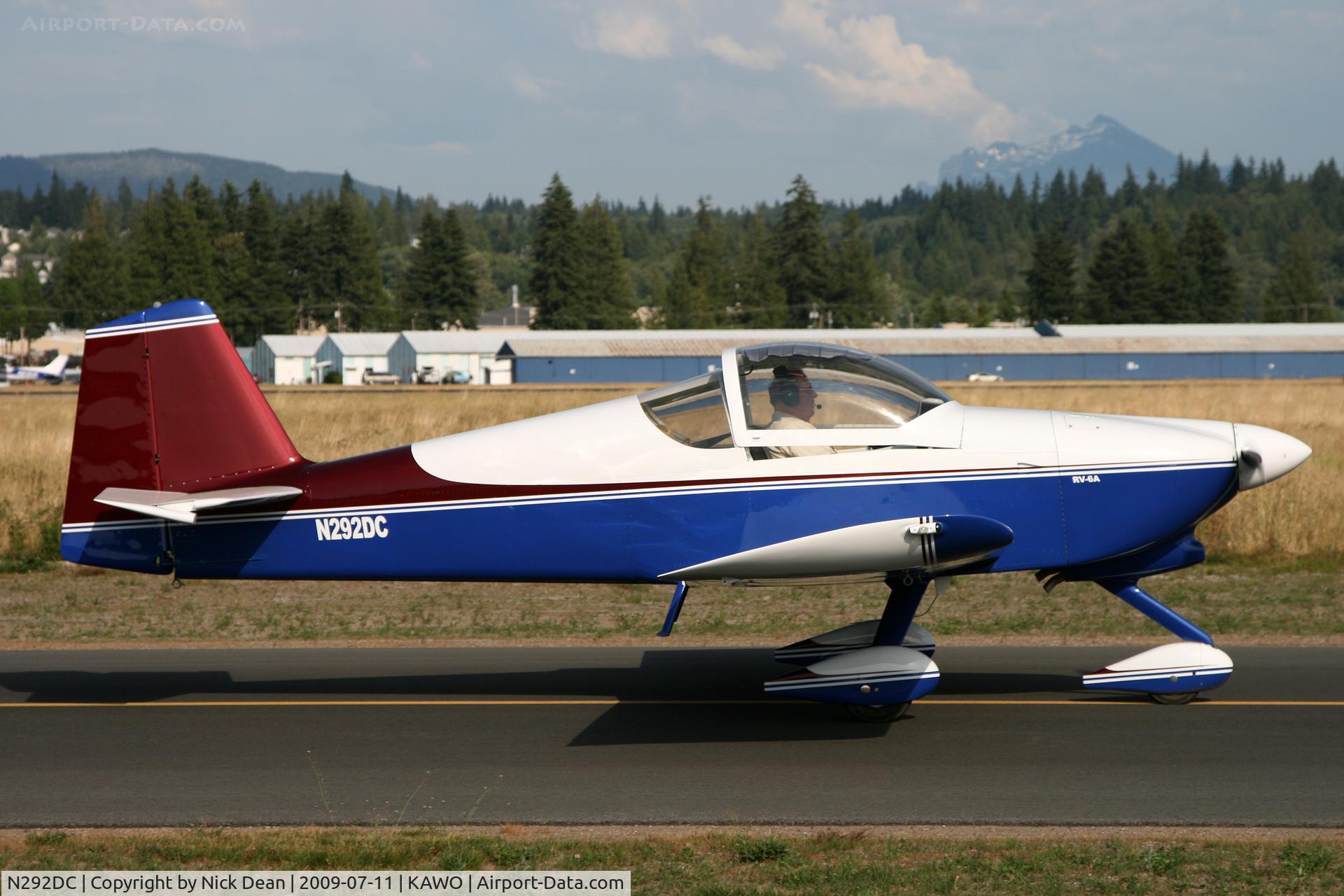 N292DC, 2007 Vans RV-6A C/N 22022, KAWO