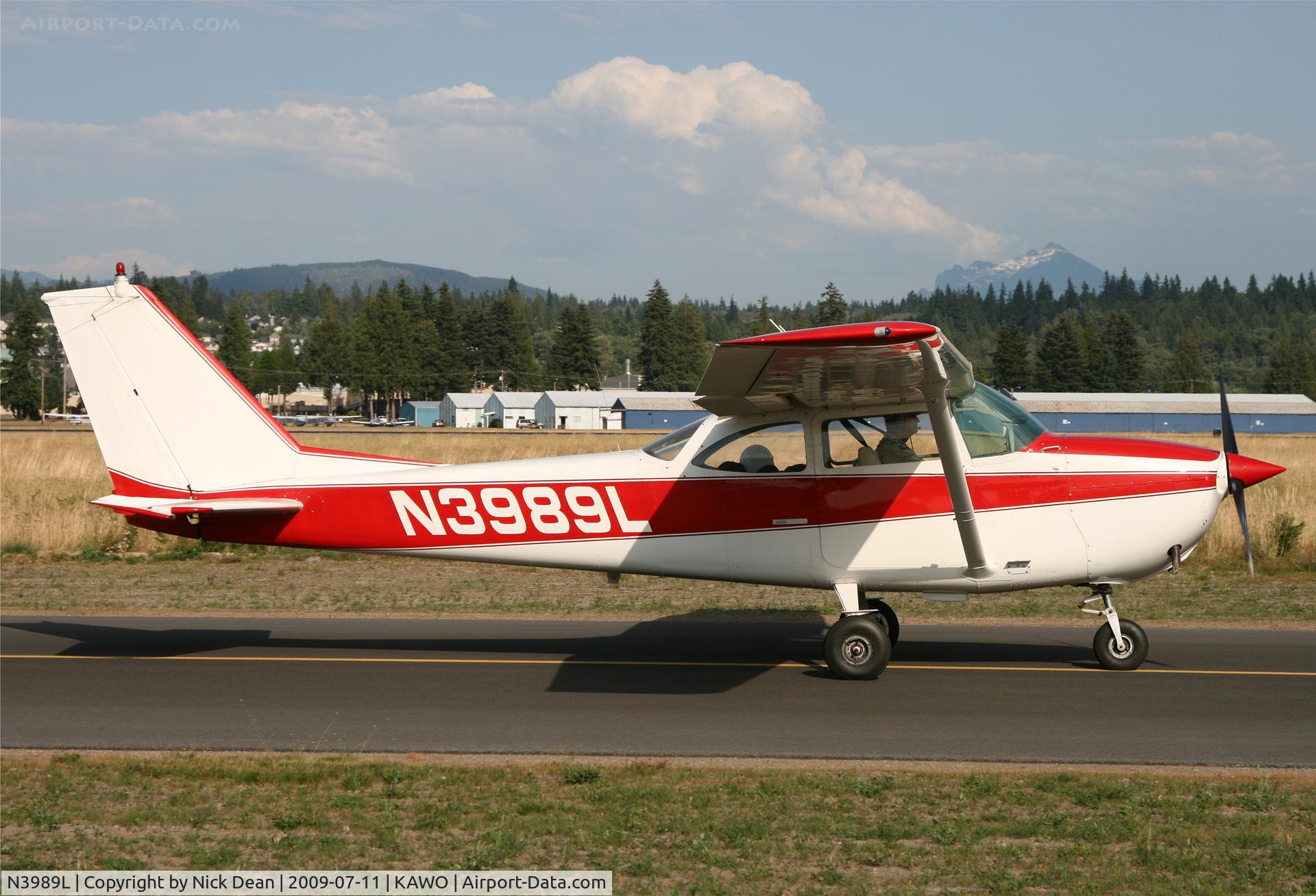 N3989L, 1966 Cessna 172G C/N 17254158, KAWO