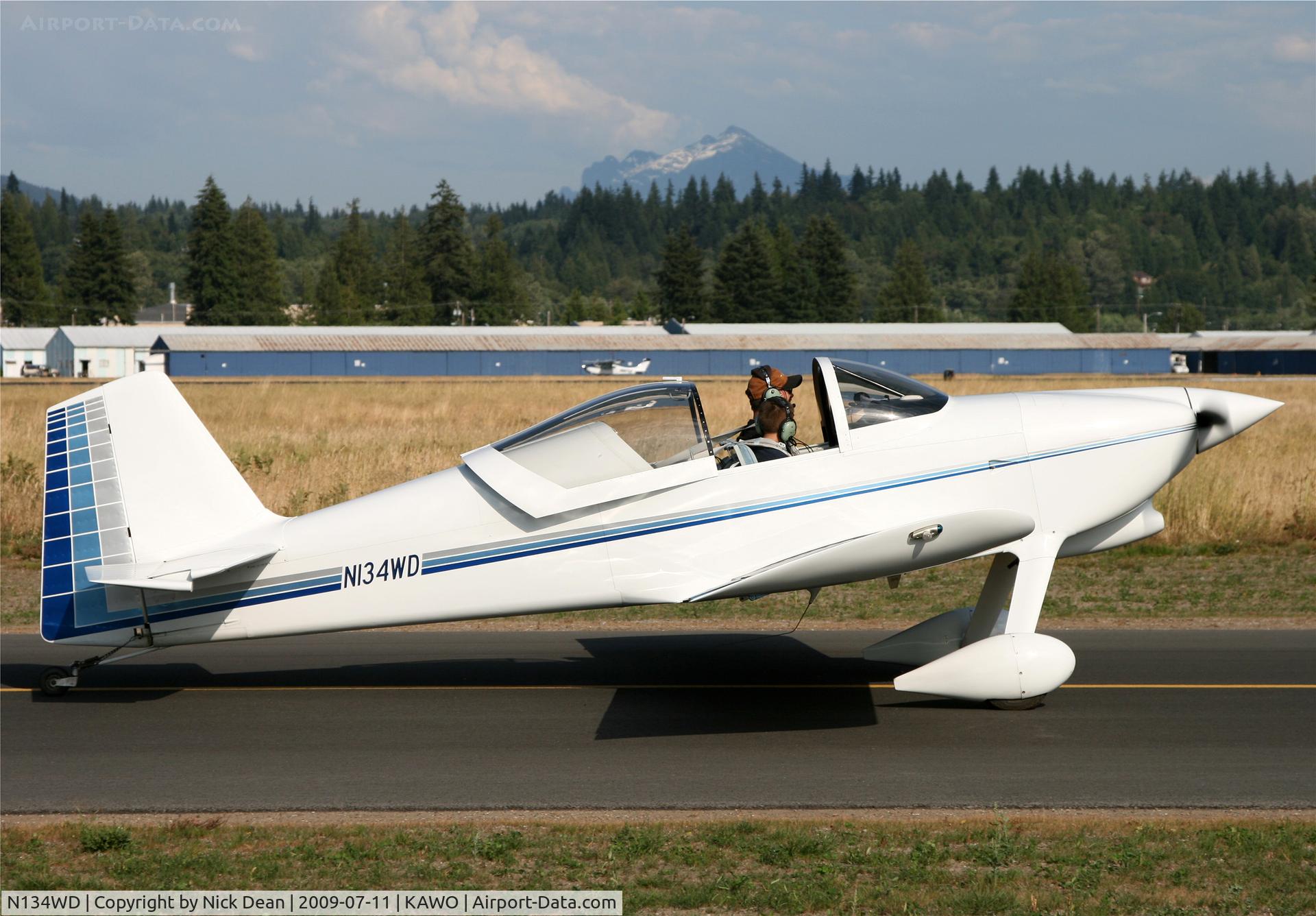 N134WD, 1996 Vans RV-6 C/N 20921, KAWO