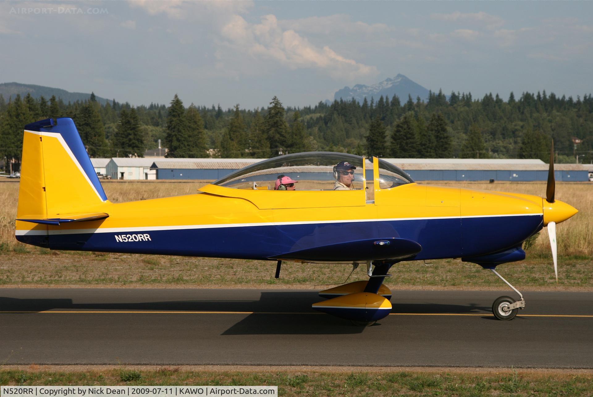 N520RR, 2003 Vans RV-8A C/N 81485, KAWO