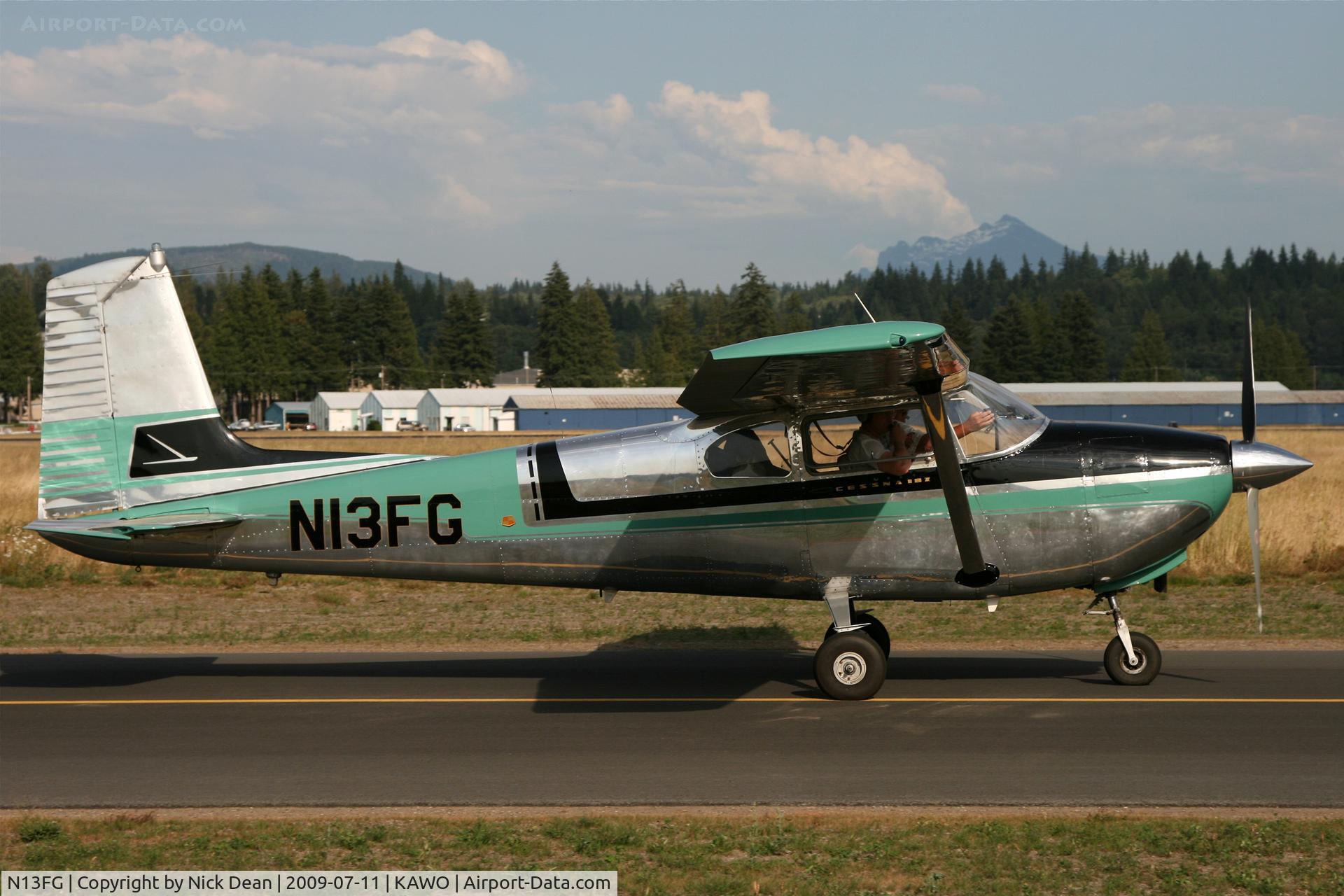 N13FG, 1957 Cessna 182A Skylane C/N 34271, KAWO