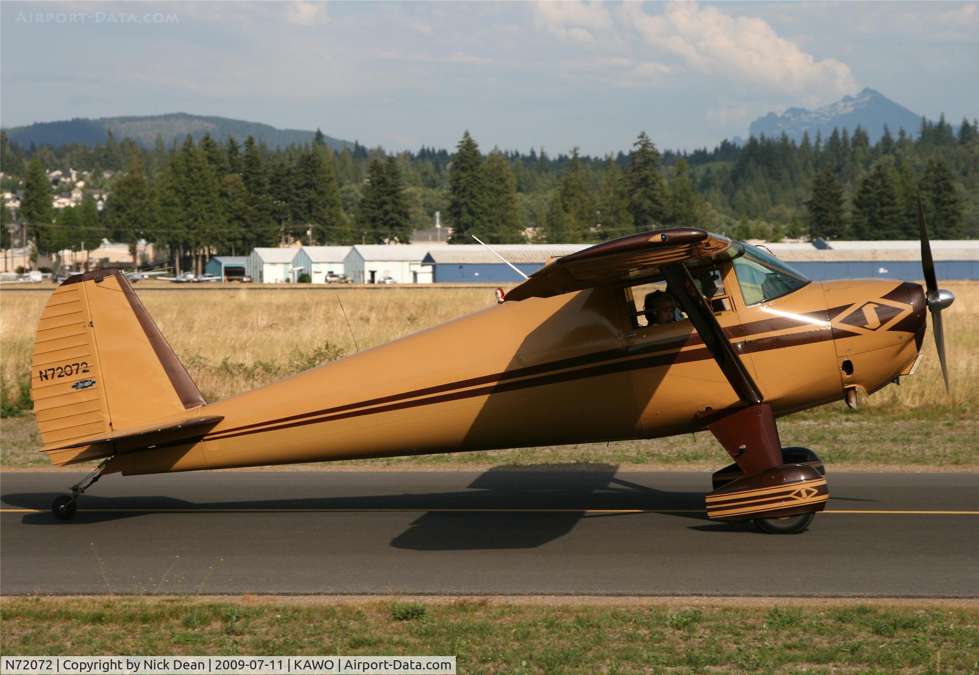 N72072, 1946 Luscombe 8A C/N 3499, KAWO
