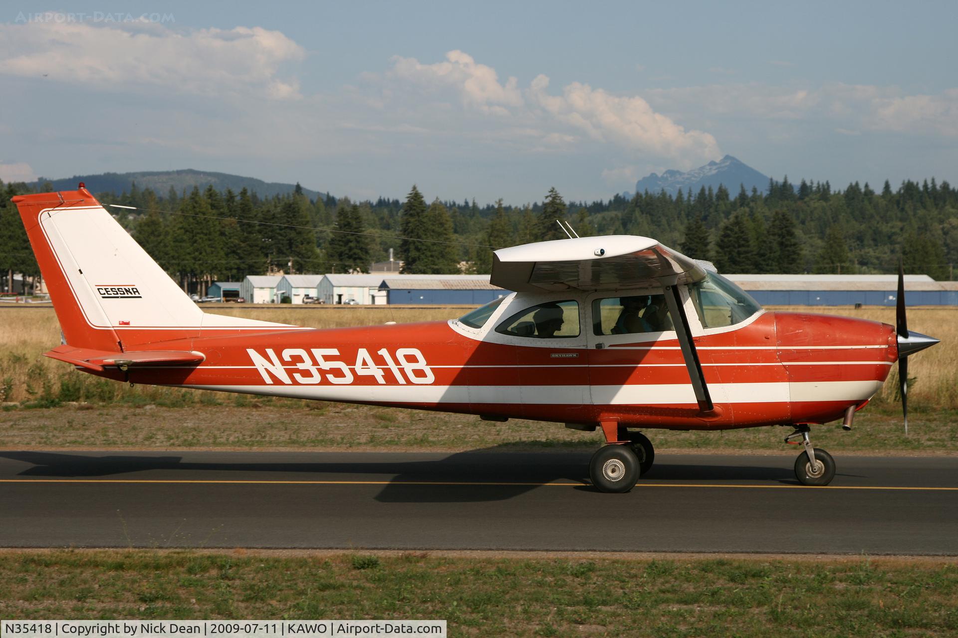N35418, 1968 Cessna 172I C/N 17256757, KAWO