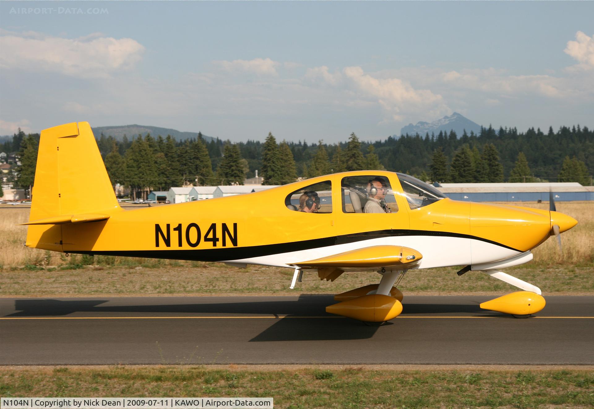 N104N, 2007 Vans RV-10 C/N 40348, KAWO