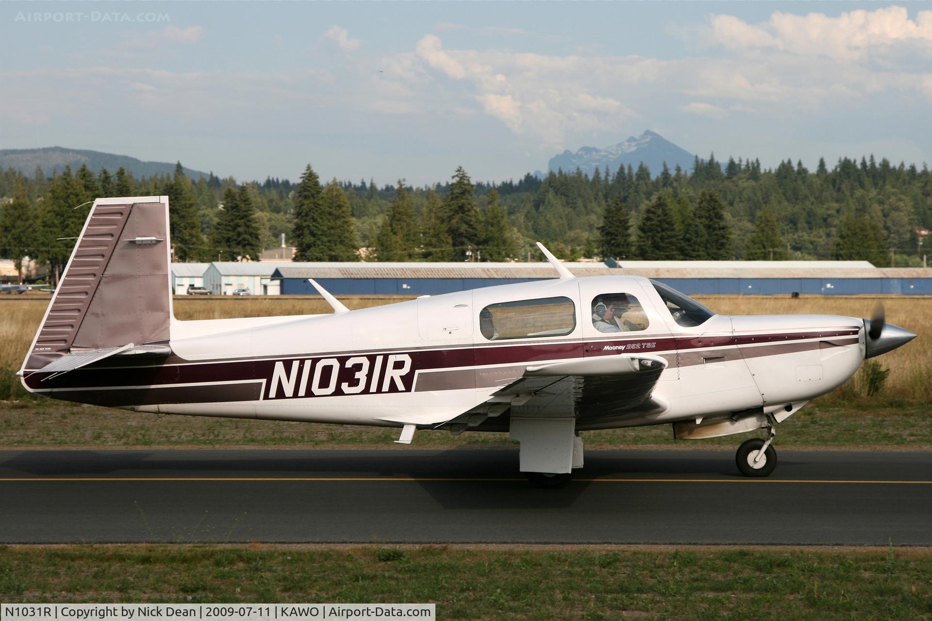 N1031R, 1989 Mooney M20K C/N 25-1216, KAWO