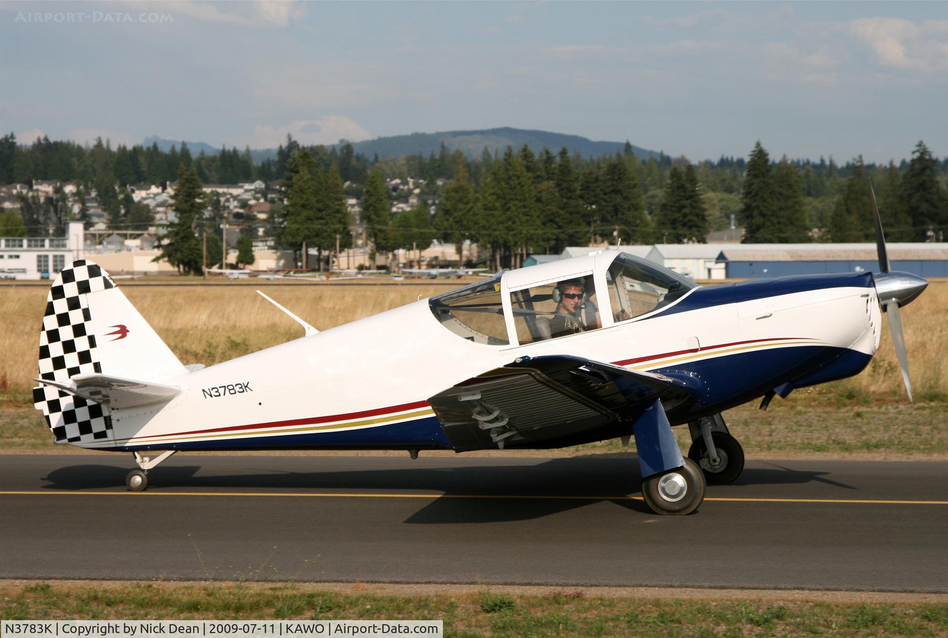 N3783K, 1946 Globe GC-1B Swift C/N 1474, KAWO
