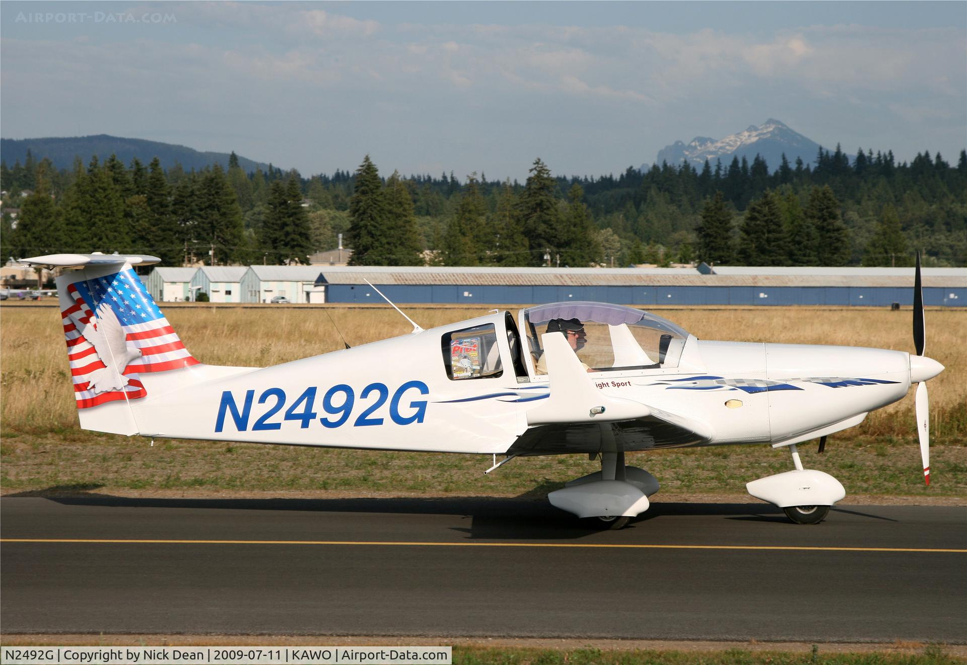 N2492G, 2007 Dova DV-1 Skylark C/N 06/14, KAWO