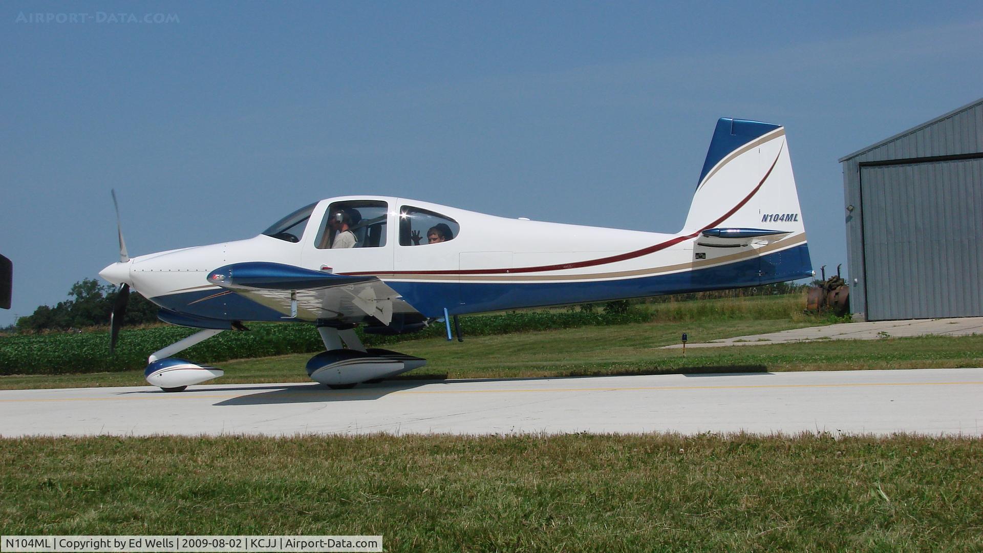 N104ML, 2006 Vans RV-10 C/N 40016, Cresco IA - Fly in breakfast.
