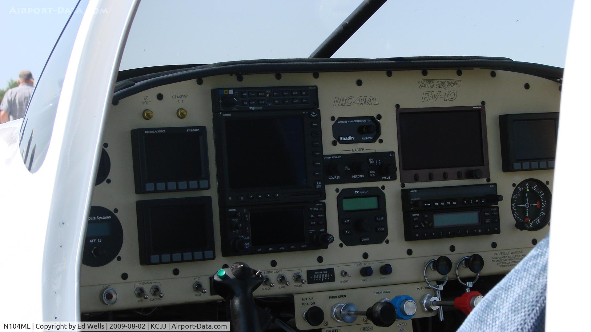 N104ML, 2006 Vans RV-10 C/N 40016, Cresco IA - Fly in breakfast.