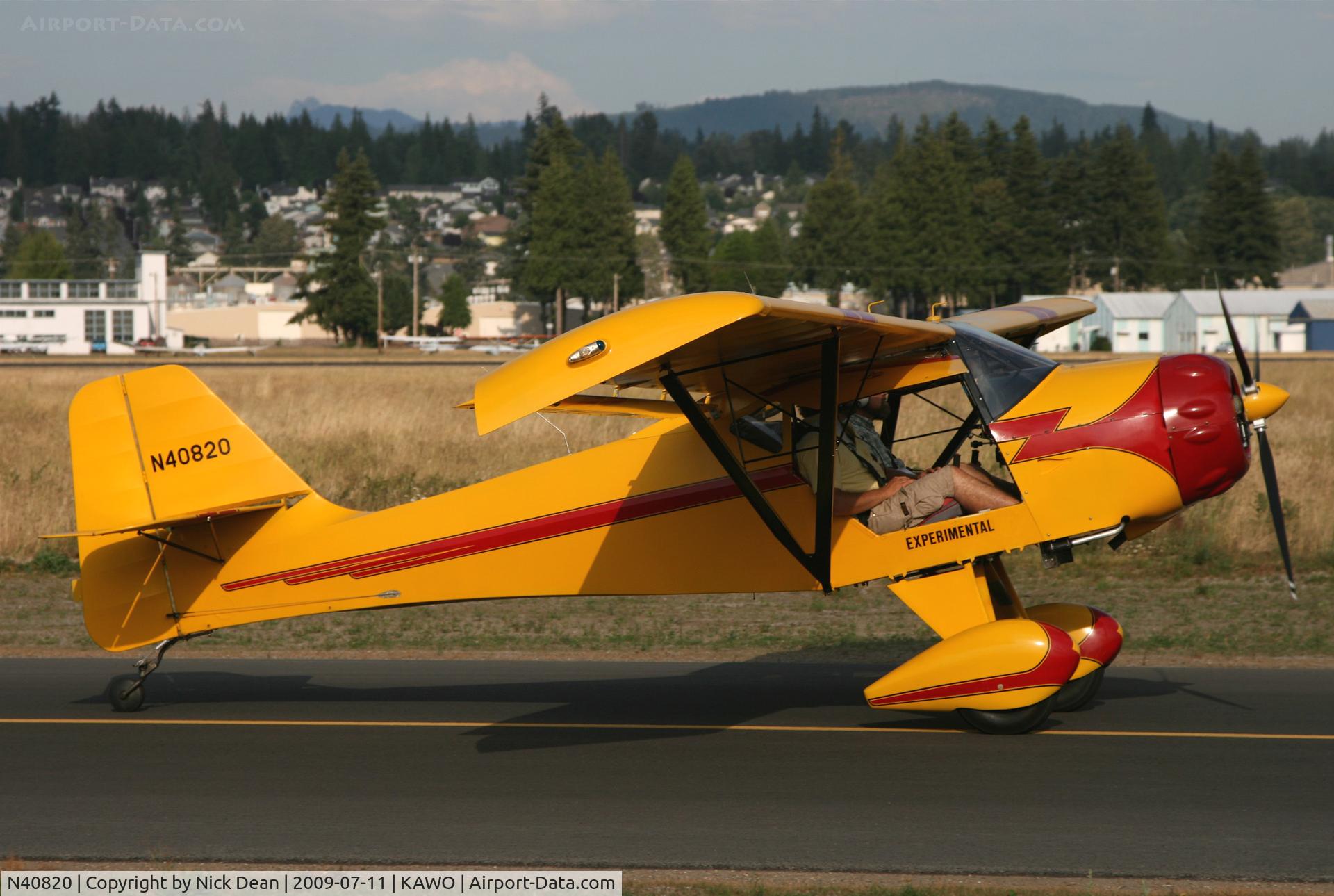 N40820, 1995 Denney Kitfox IV C/N 1530, KAWO