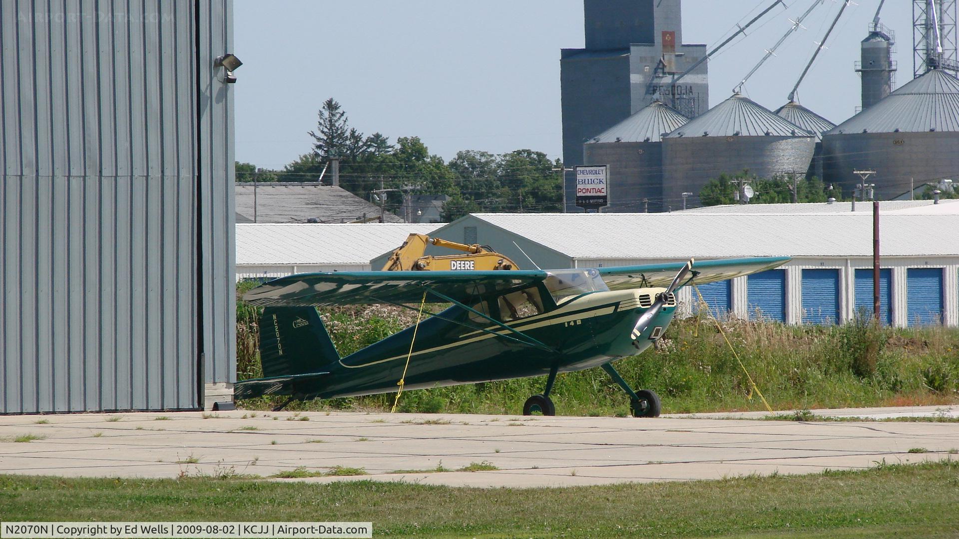 N2070N, 1947 Cessna 140 C/N 12306, Cresco IA - Fly in breakfast.