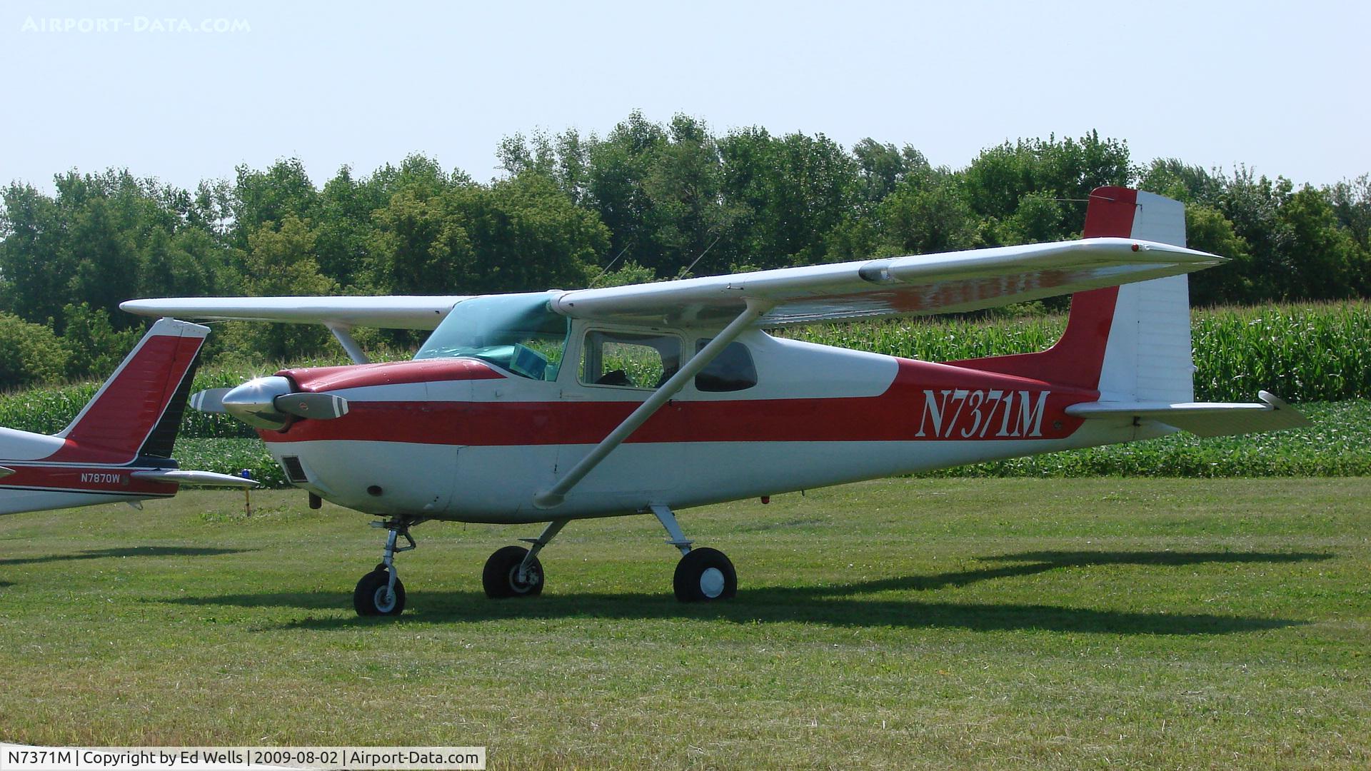 N7371M, 1958 Cessna 175 Skylark C/N 55671, Cresco IA - Fly in breakfast.