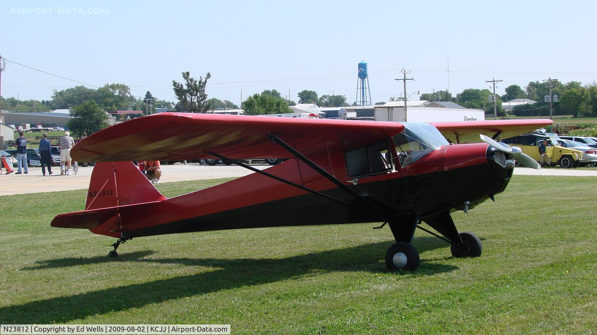 N23812, 1939 Taylorcraft BC-65 C/N 1446, Cresco IA - Fly in breakfast.