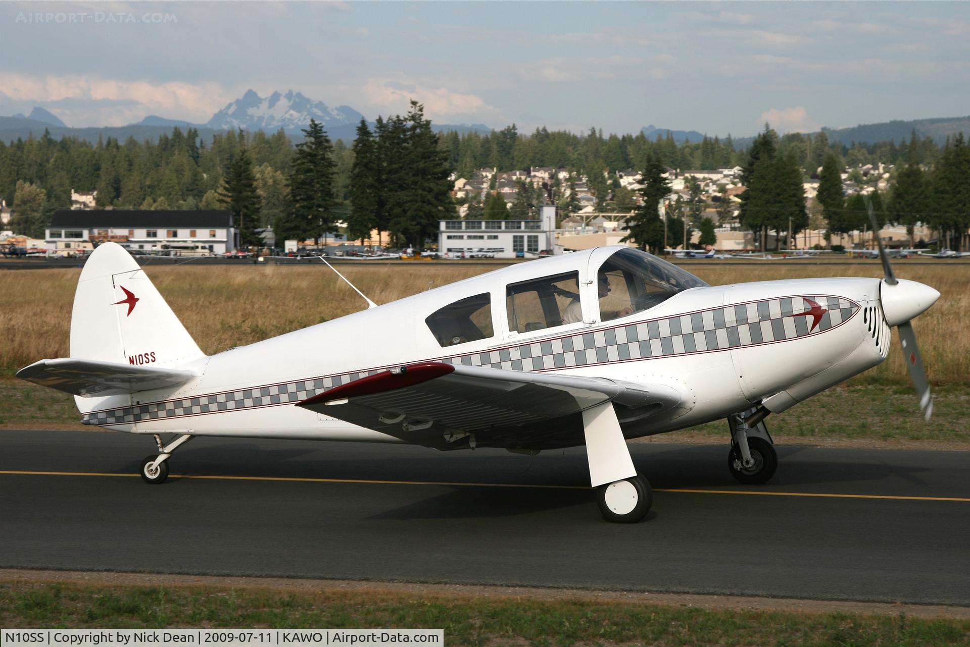 N10SS, 1946 Globe GC-1B Swift C/N 203, KAWO