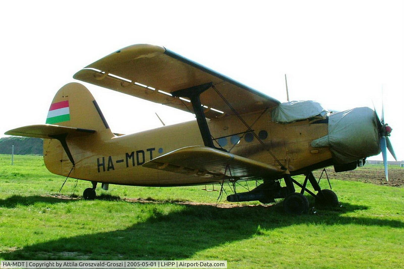 HA-MDT, 1979 PZL-Mielec AN-2R C/N 1G185-53, Pecs-Pogany Airport, LHPP-Hungary