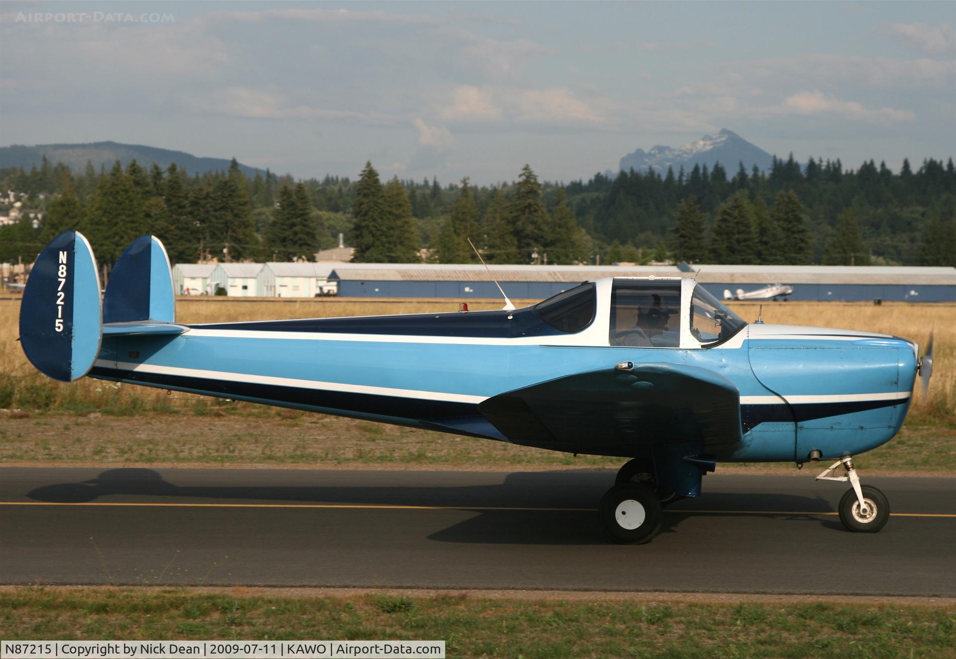 N87215, 1946 Erco 415C Ercoupe C/N 388, KAWO