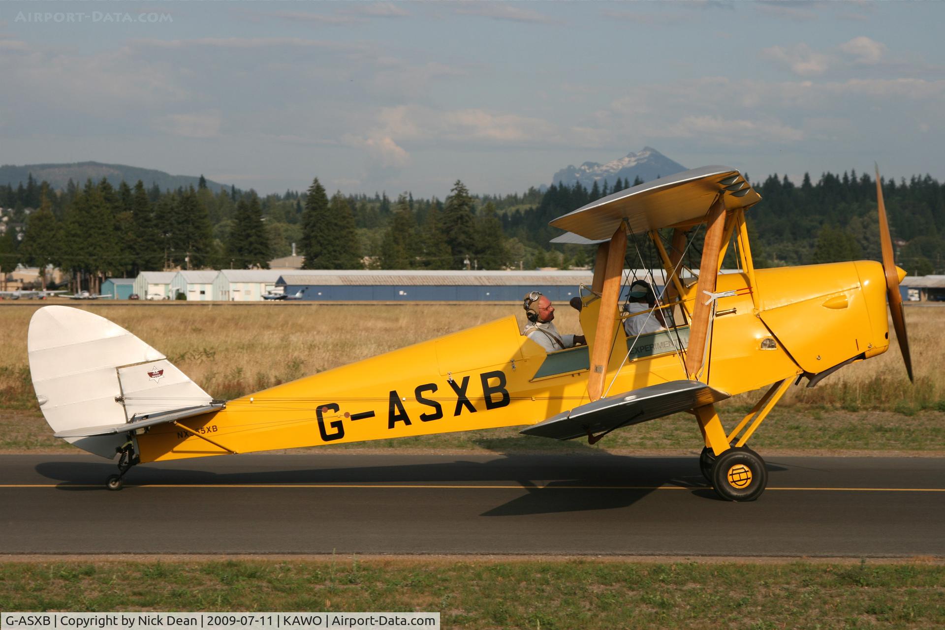 G-ASXB, 1938 De Havilland DH-82A Tiger Moth II C/N 3852, KAWO