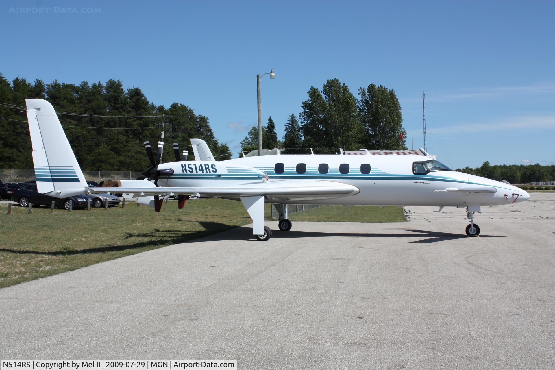 N514RS, 1994 Beech 2000A Starship 1 C/N NC-51, Parked