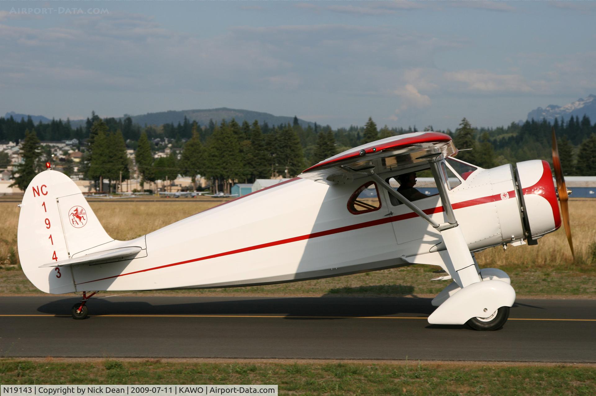 N19143, 1937 Fairchild 24 G C/N 2991, KAWO