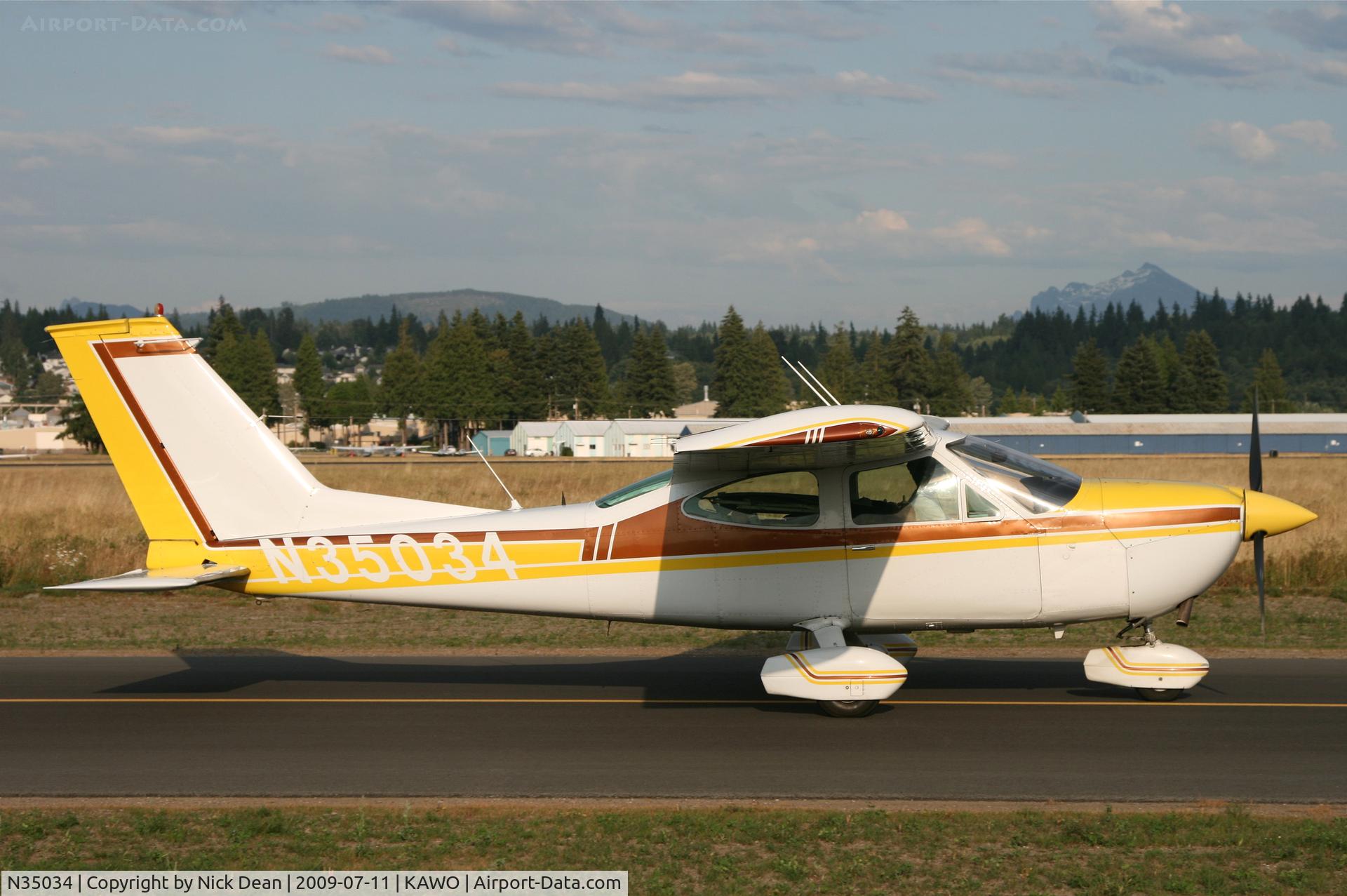 N35034, 1974 Cessna 177B Cardinal C/N 17702170, KAWO