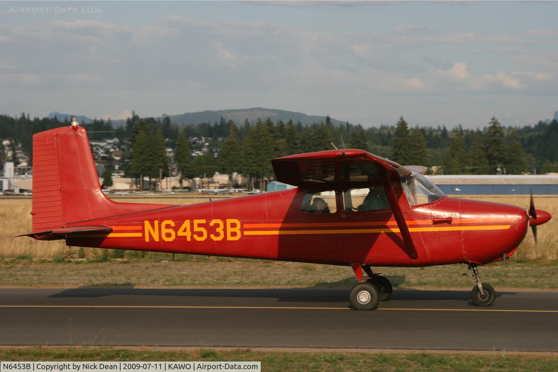 N6453B, 1957 Cessna 172 C/N 29653, KAWO