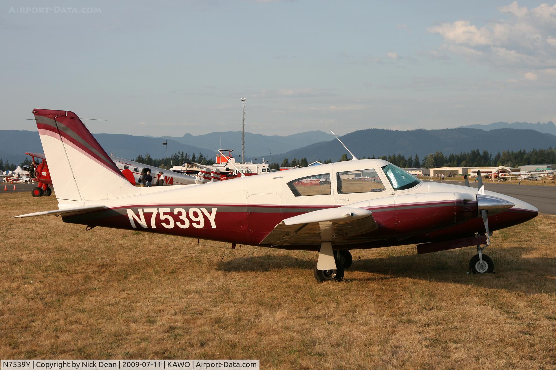 N7539Y, 1964 Piper PA-30 Twin Comanche Twin Comanche C/N 30-603, KAWO