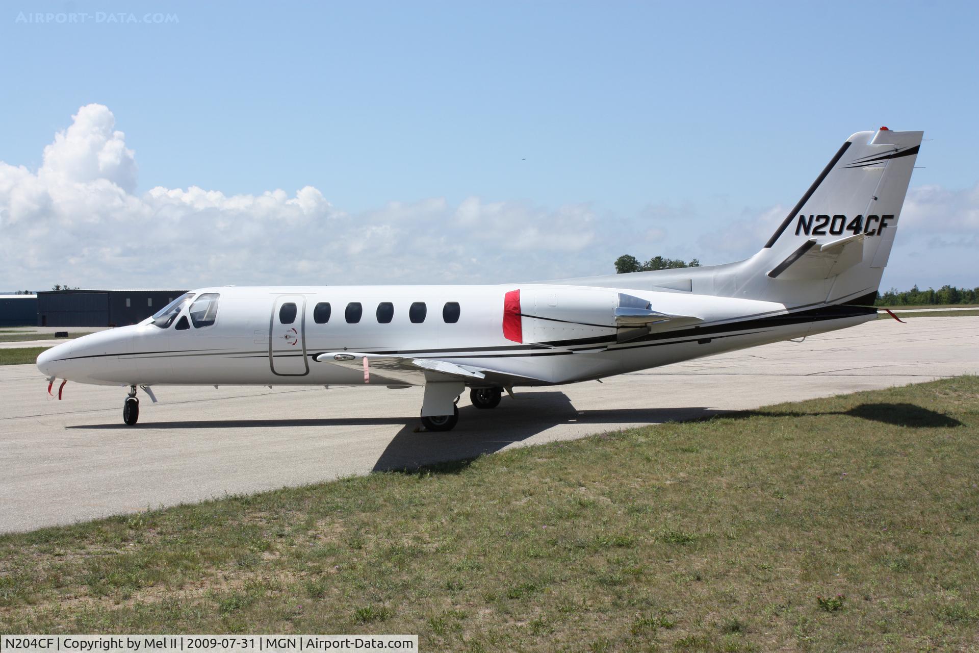 N204CF, 1980 Cessna 550 Citation II C/N 550-0238, Parked
