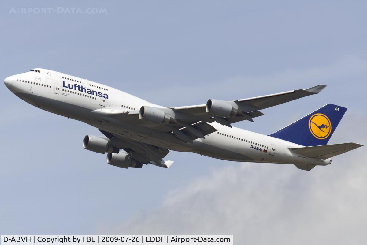 D-ABVH, 1991 Boeing 747-430 C/N 25045, departing EDDF