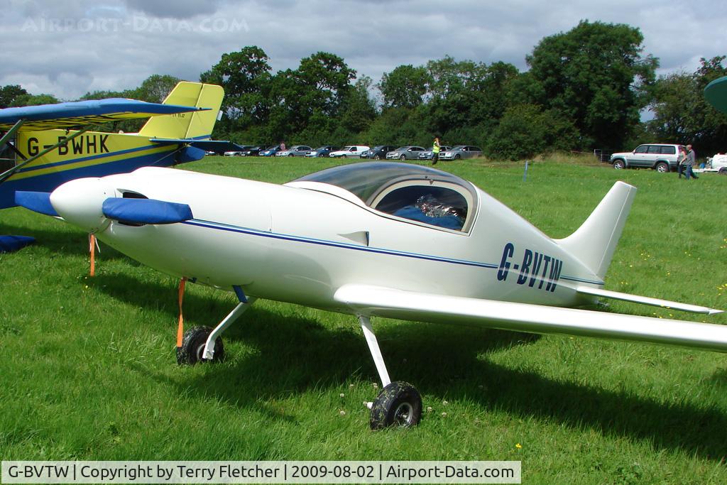 G-BVTW, 1999 Aero Designs Pulsar C/N PFA 202-12172, Pulsar at the 2009 Stoke Golding Stakeout event