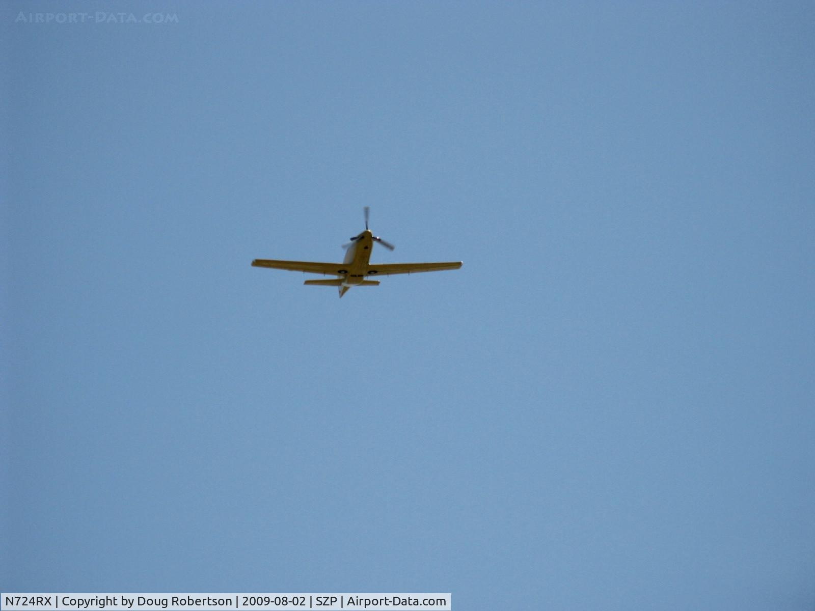 N724RX, 2006 Legend Aircraft Legend C/N 001, 2006 Snead Special TURBINE LEGEND, Walter M 601-D Turbine, 724 shp, high speed pass over Rwy 22