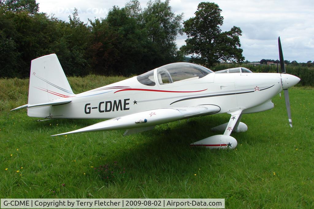 G-CDME, 2006 Vans RV-7 C/N PFA 323-14151, Vans RV-7 at the 2009 Stoke Golding Stakeout event