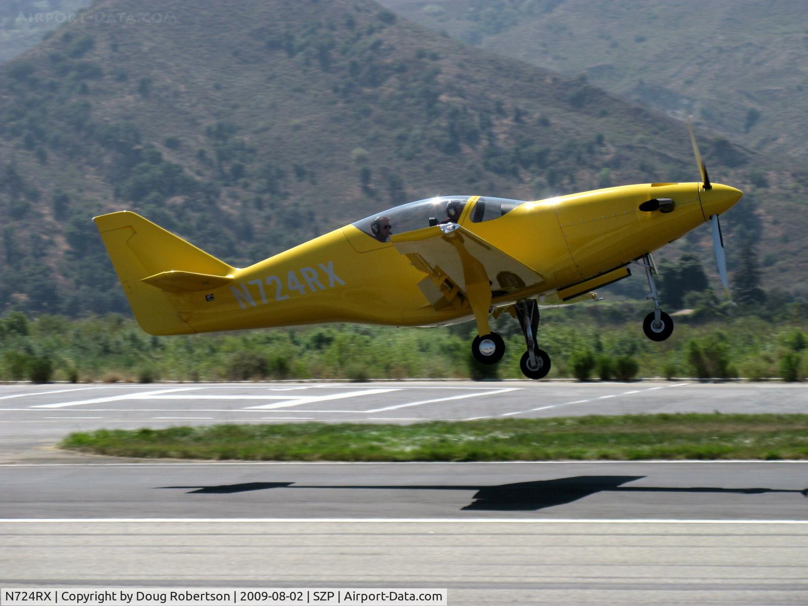 N724RX, 2006 Legend Aircraft Legend C/N 001, 2006 Snead Special TURBINE LEGEND, Walter M 601-D Turbine, 724 shp, takeoff climb Rwy 22