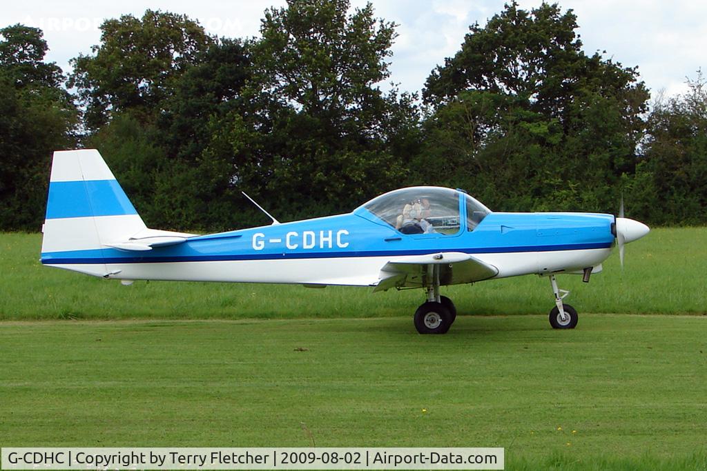 G-CDHC, 1990 Slingsby T-67C Firefly C/N 2081, Slingsby T67C at the 2009 Stoke Golding Stakeout event