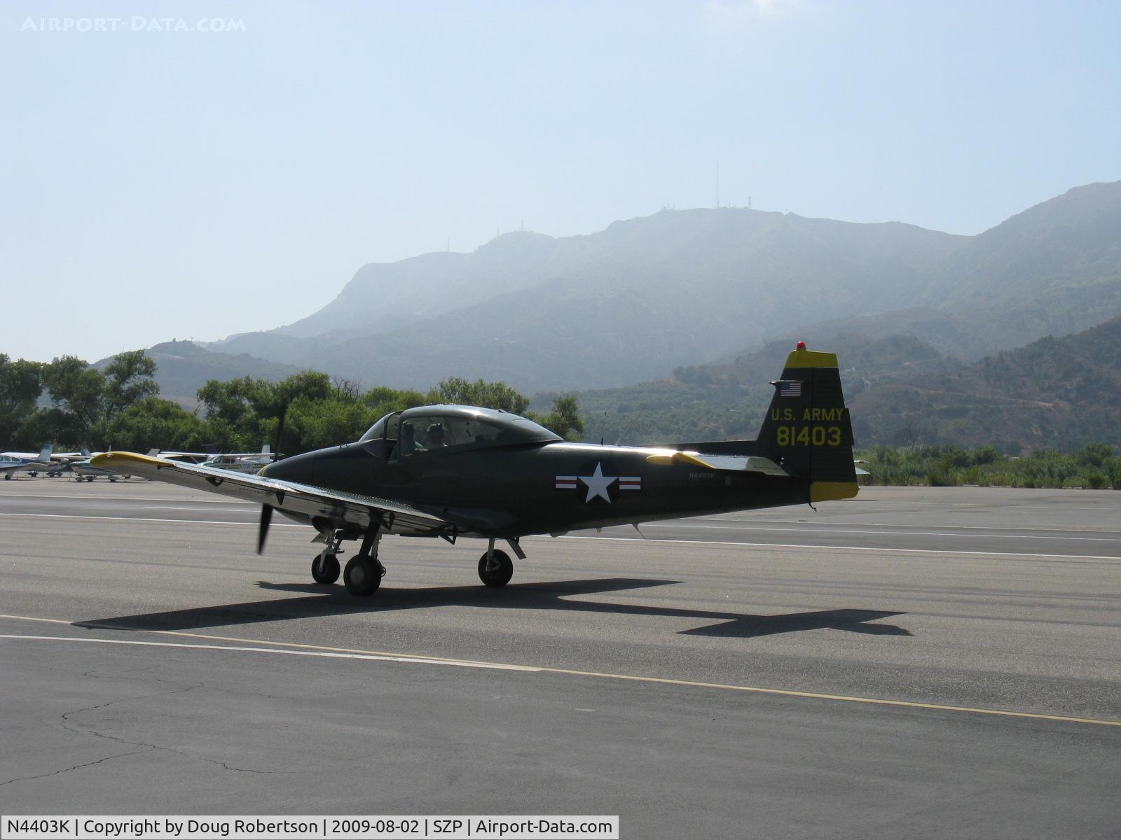 N4403K, 1948 Ryan Navion C/N NAV-4-1403, 1948 Ryan NAVION as L-17B, Continental E-185 (Owner states 225 hp) engine, single windshield, canopy mods, taxi back