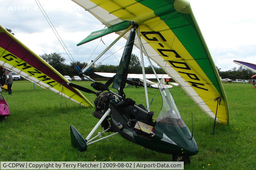 G-CDPW, 2005 P&M Aviation Pegasus Quantum 15-912 C/N 8138, Pegasus Quantum at the 2009 Stoke Golding Stakeout event