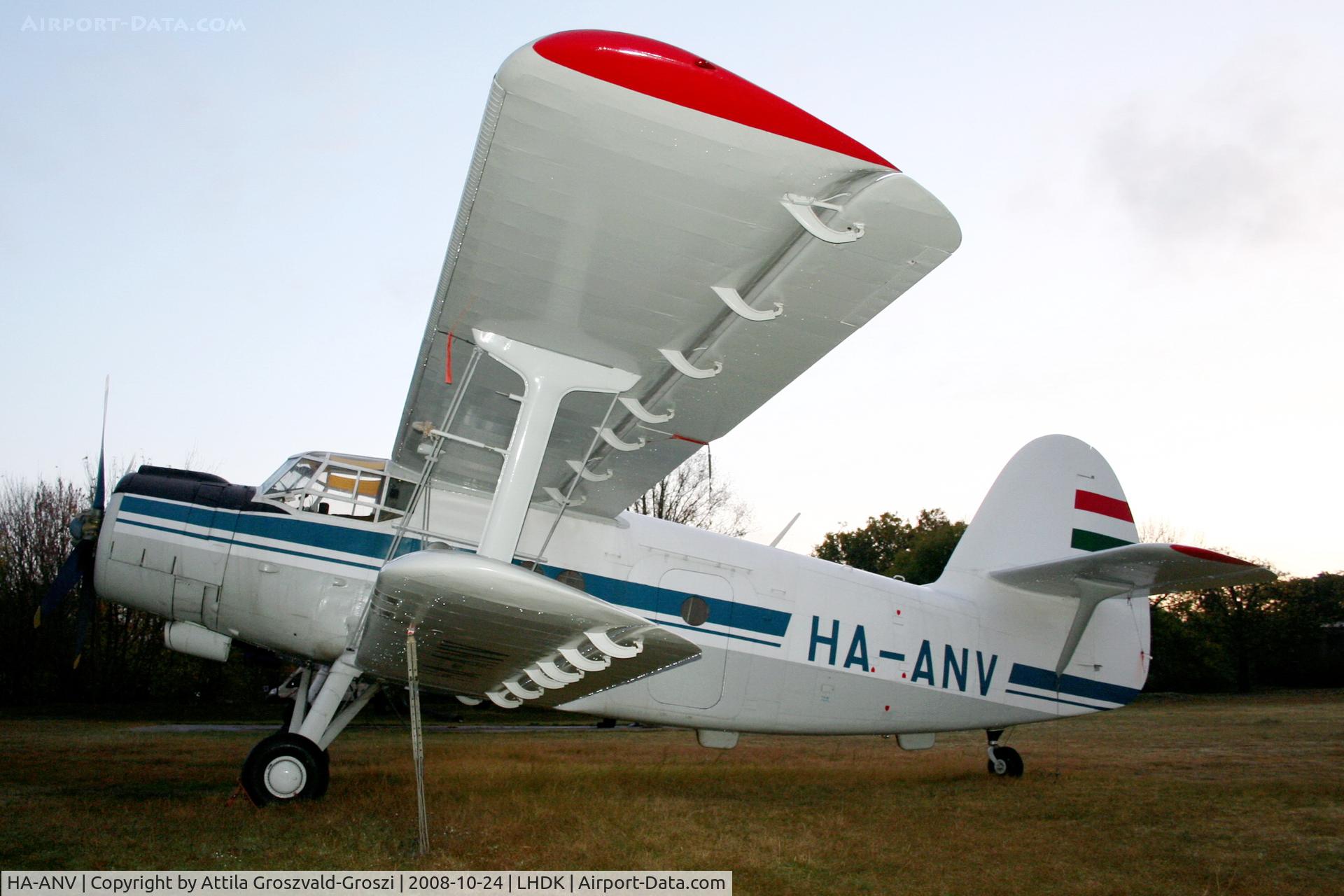 HA-ANV, 1988 PZL-Mielec An-2TD C/N 1G231-48, Dunakeszi Airport / LHDK, Hungary