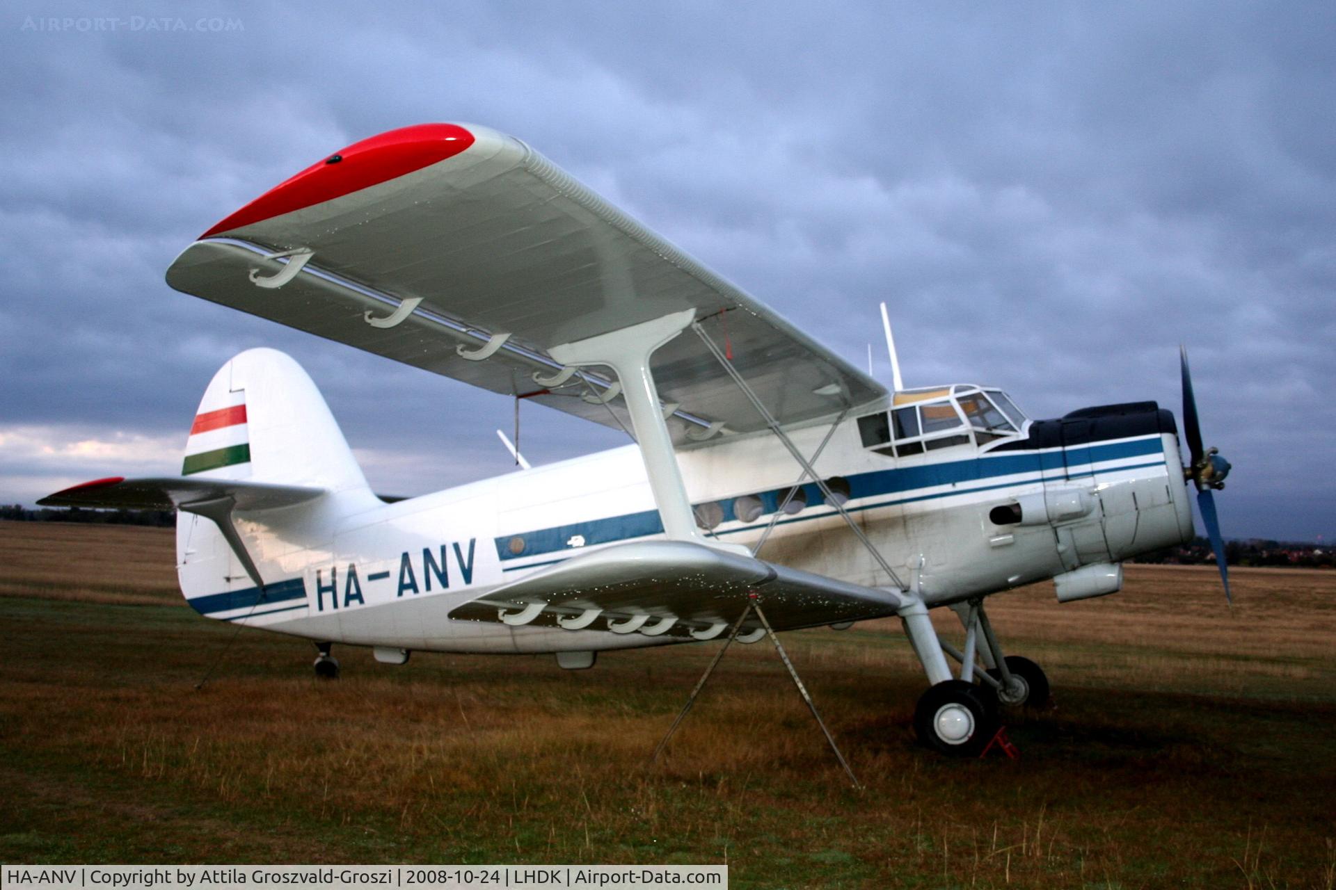 HA-ANV, 1988 PZL-Mielec An-2TD C/N 1G231-48, Dunakeszi Airport / LHDK, Hungary