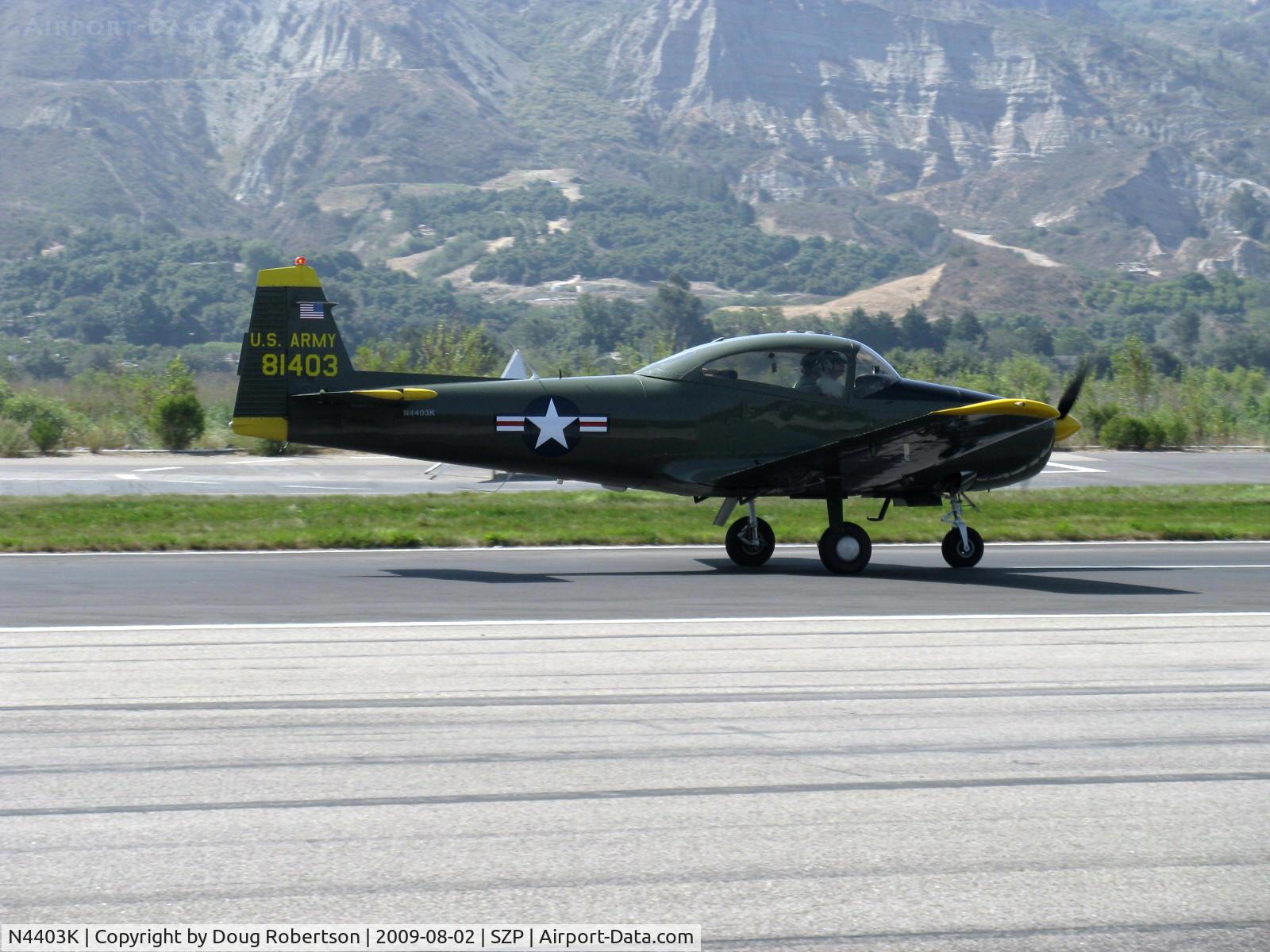 N4403K, 1948 Ryan Navion C/N NAV-4-1403, 1948 Ryan NAVION as L-17B, Continental E-185 (Owner states 225 hp) engine, single windshield, canopy mods, landing roll Rwy 22