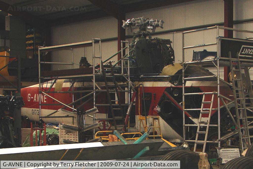G-AVNE, 1967 Westland Wessex 60 Series 1 C/N WA561, Westland Wessex 60 Exhibited in the International Helicopter Museum , Weston-Super Mare , Somerset , United Kingdom