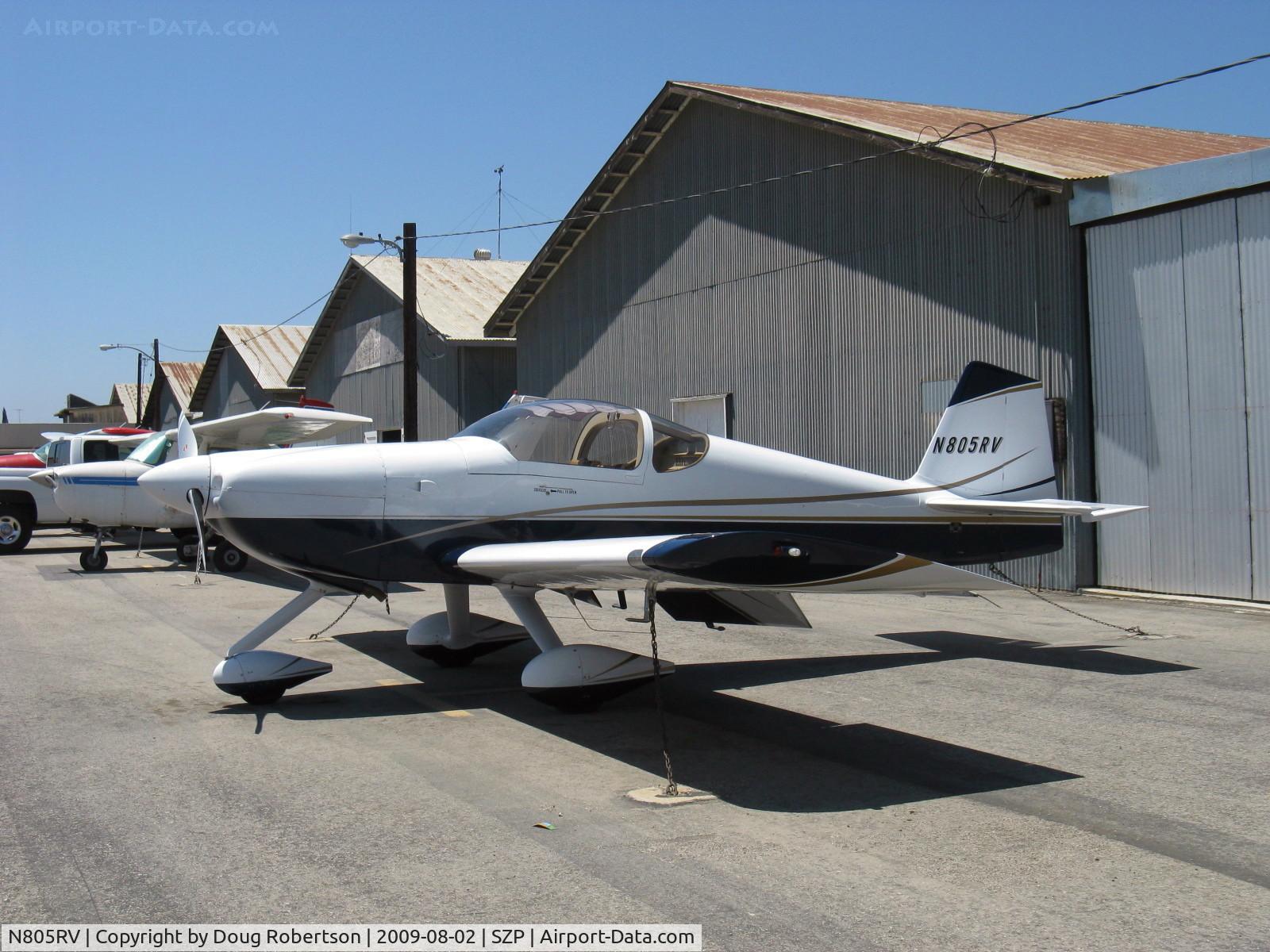 N805RV, 2007 Vans RV-6A C/N 25686, 2007 Dierenfield RV-6A, Lycoming Aero Sport IO-390-X 210 Hp
