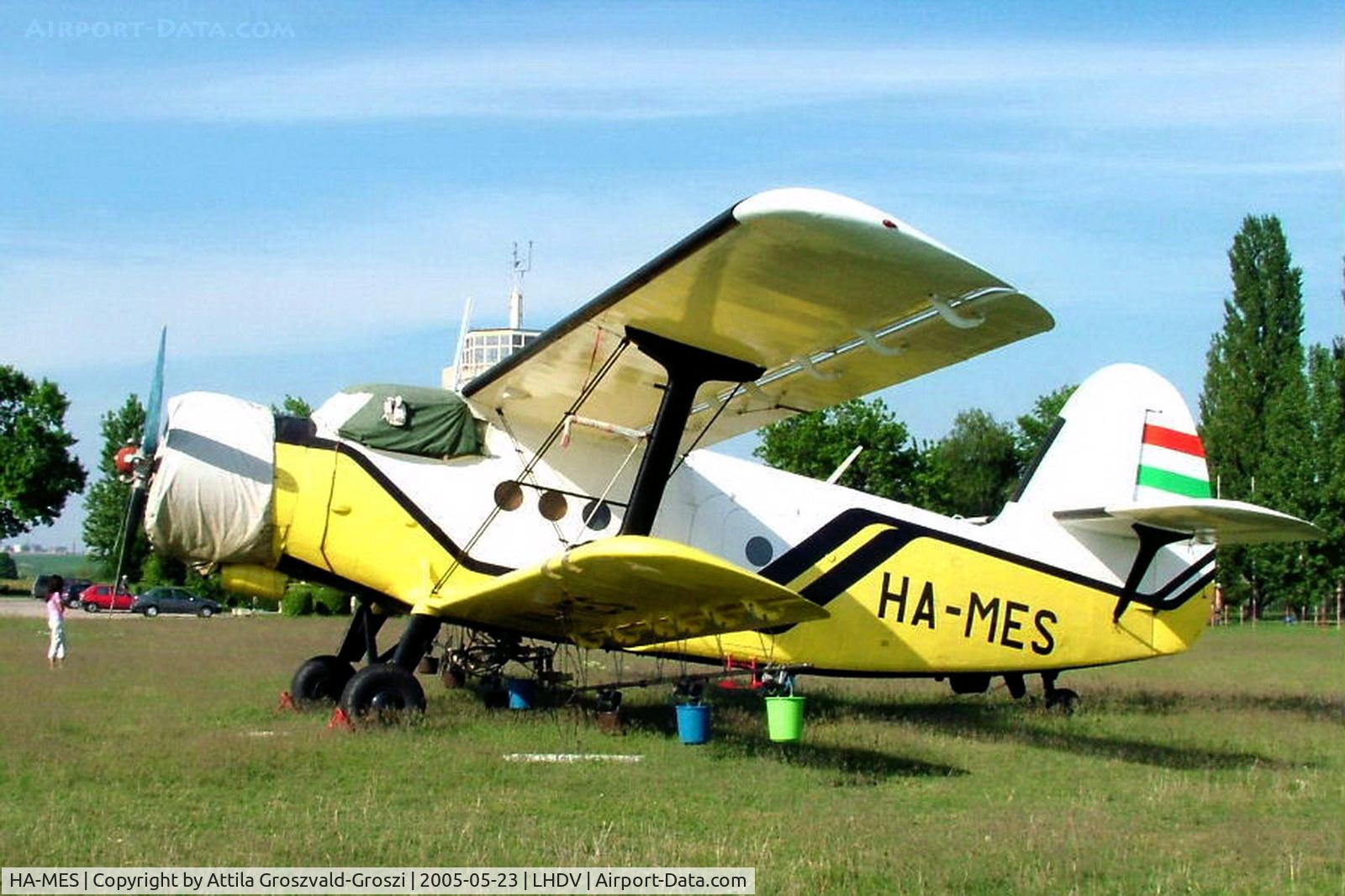 HA-MES, 1981 PZL-Mielec AN-2R C/N 1G194-28, Dunaujváros Airport, LHDV Hangar
