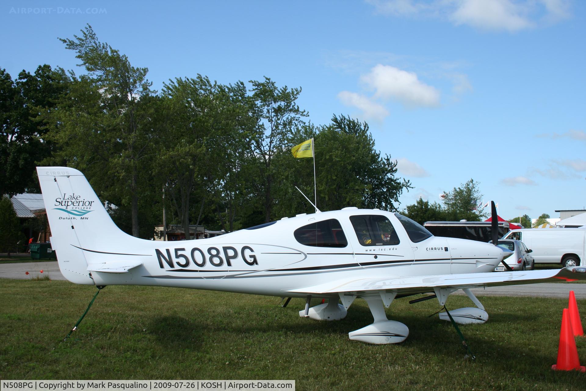 N508PG, 2008 Cirrus SR20 C/N 1978, SR20