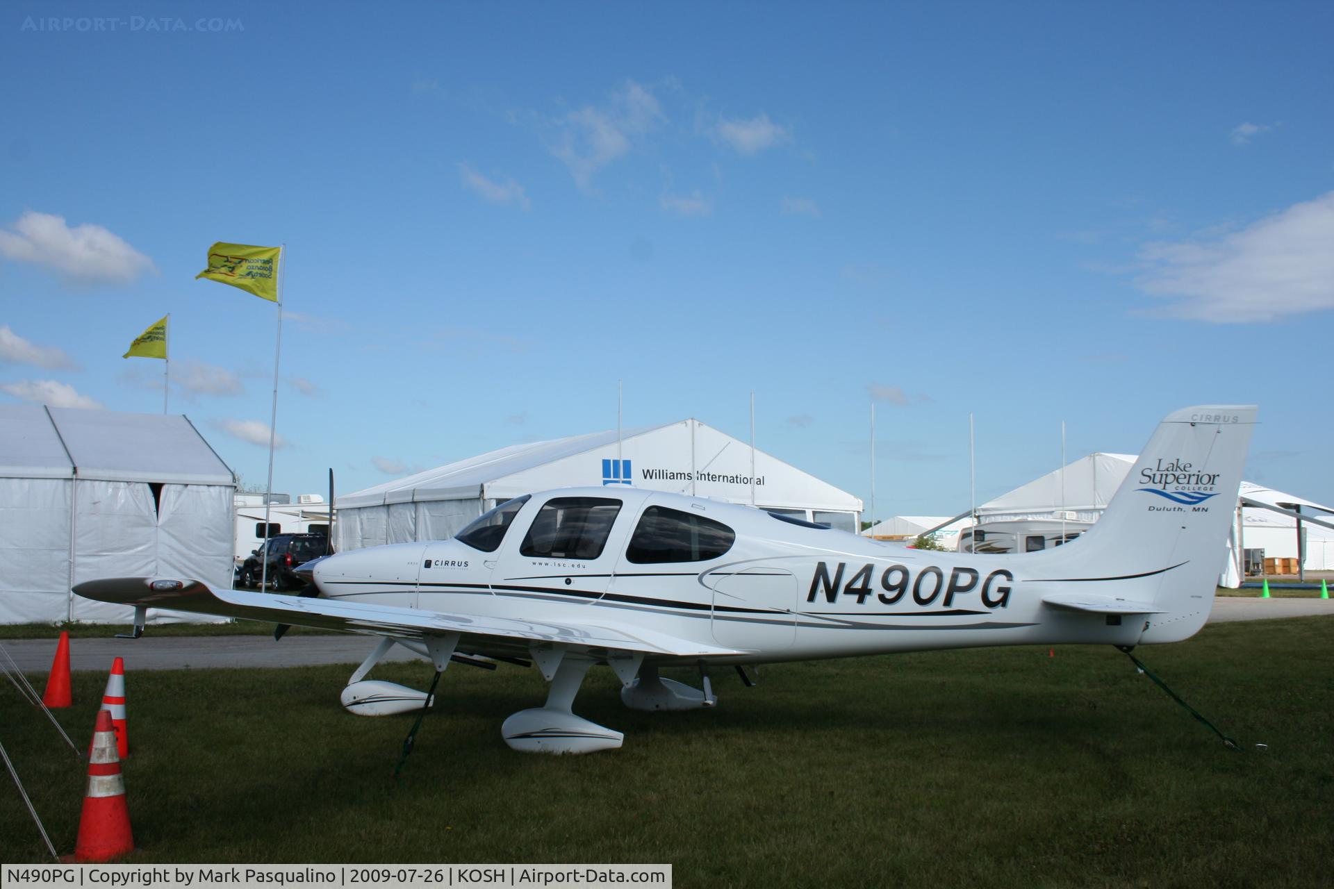 N490PG, 2008 Cirrus SR20 C/N 1971, SR20