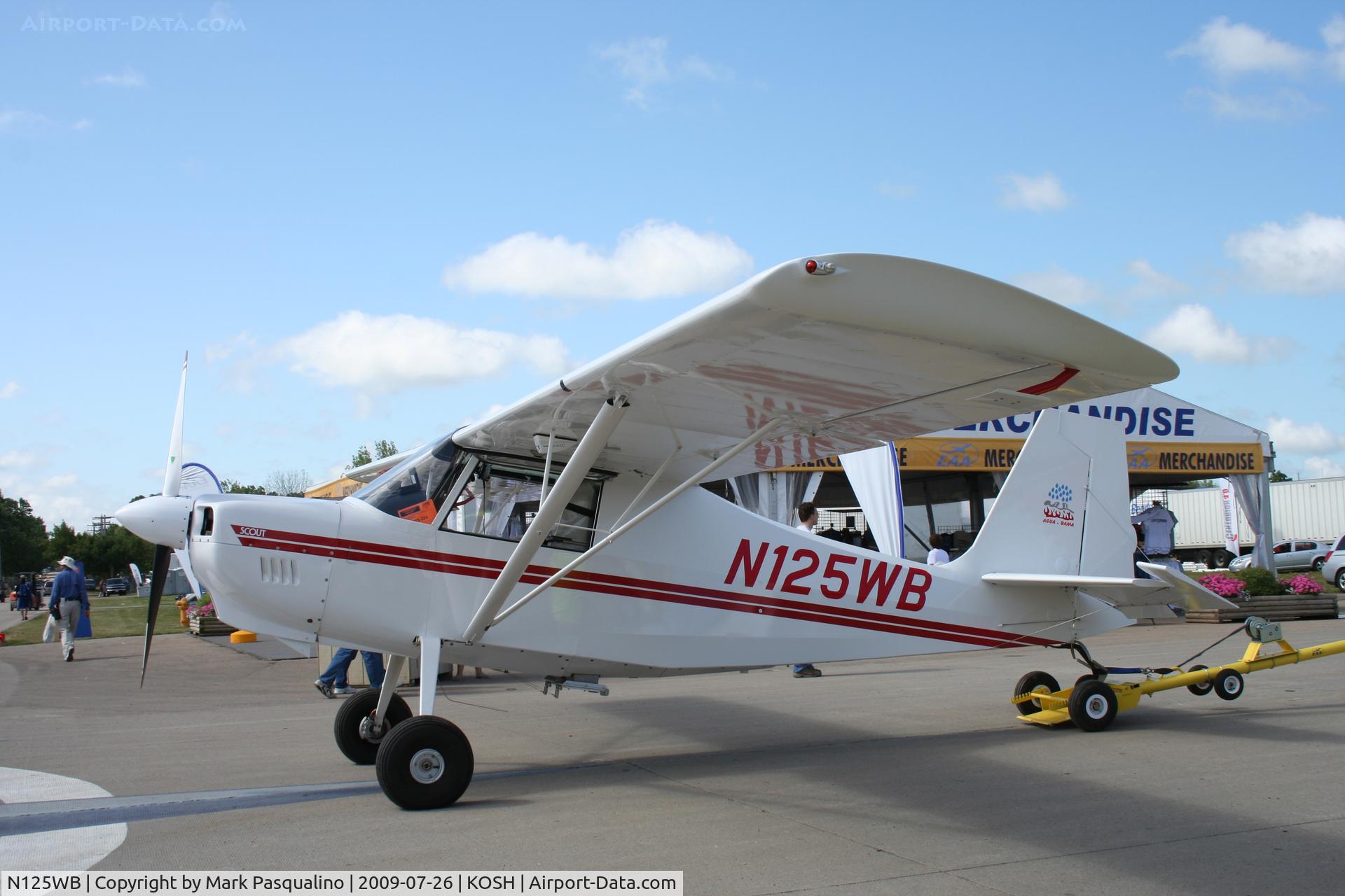 N125WB, 2008 American Champion 8GCBC Scout C/N 505-2008, American Champion 8GCBC
