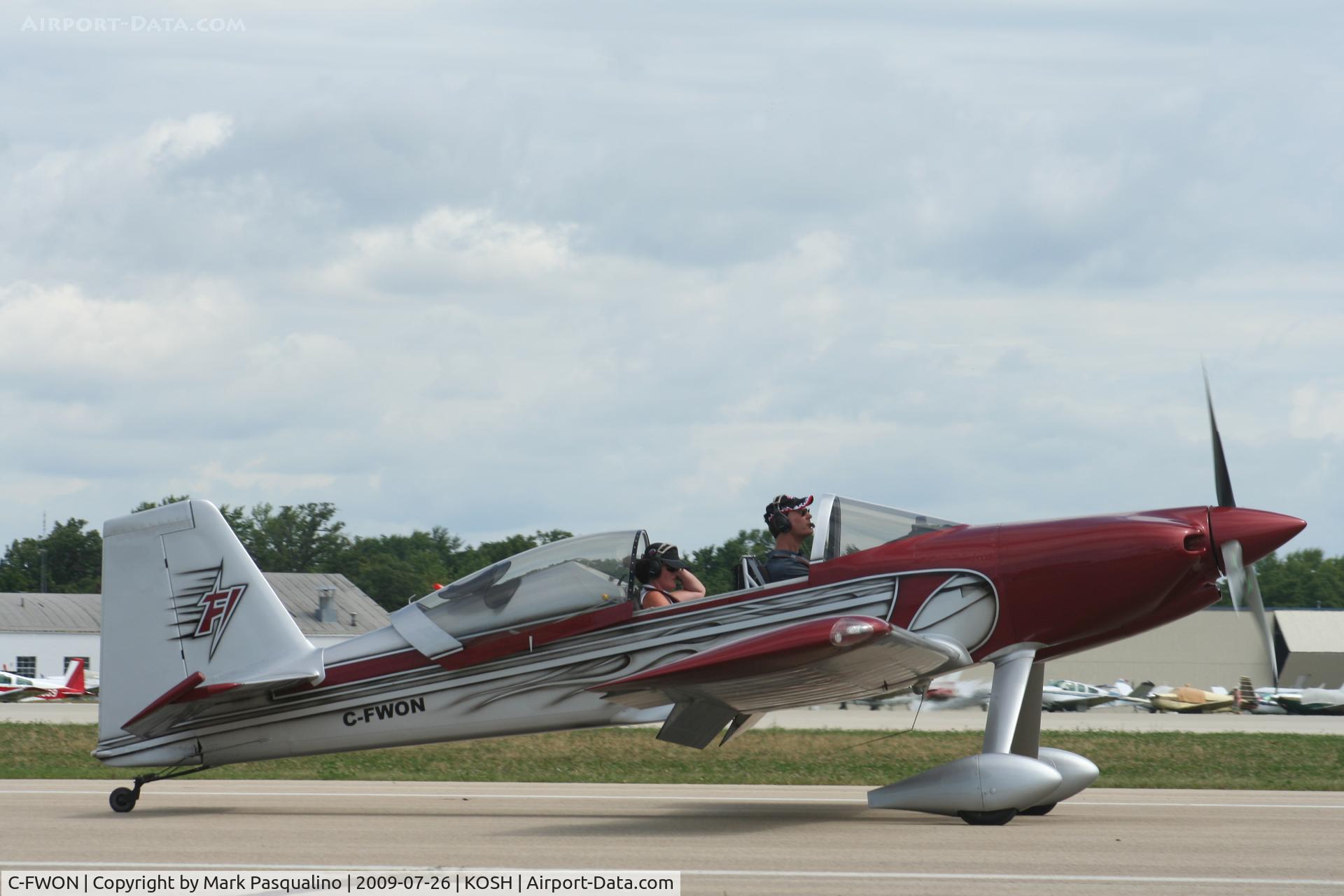 C-FWON, 2005 Team Rocket F-1 Rocket C/N 90, Rocket F1