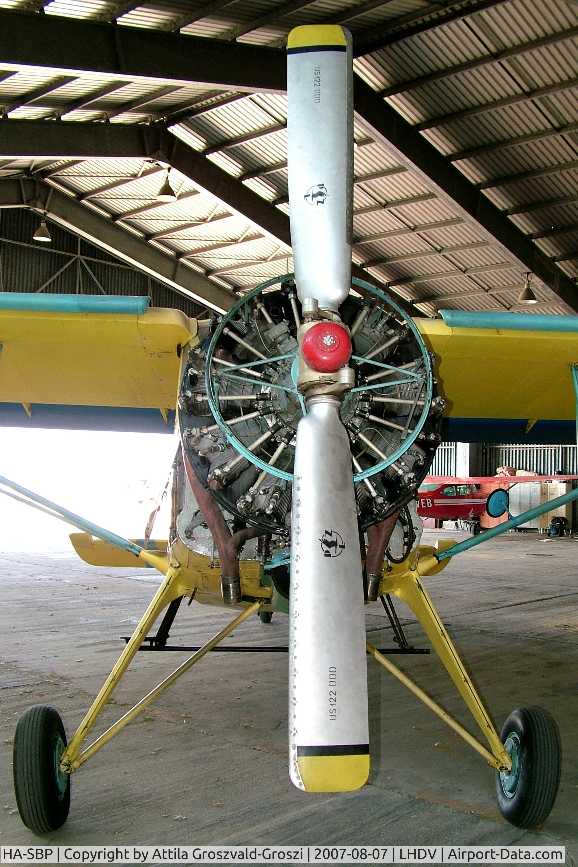 HA-SBP, 1967 PZL-Okecie PZL-101A Gawron C/N 107236, Dunaujváros Airport, LHDV Hungary - Hangar