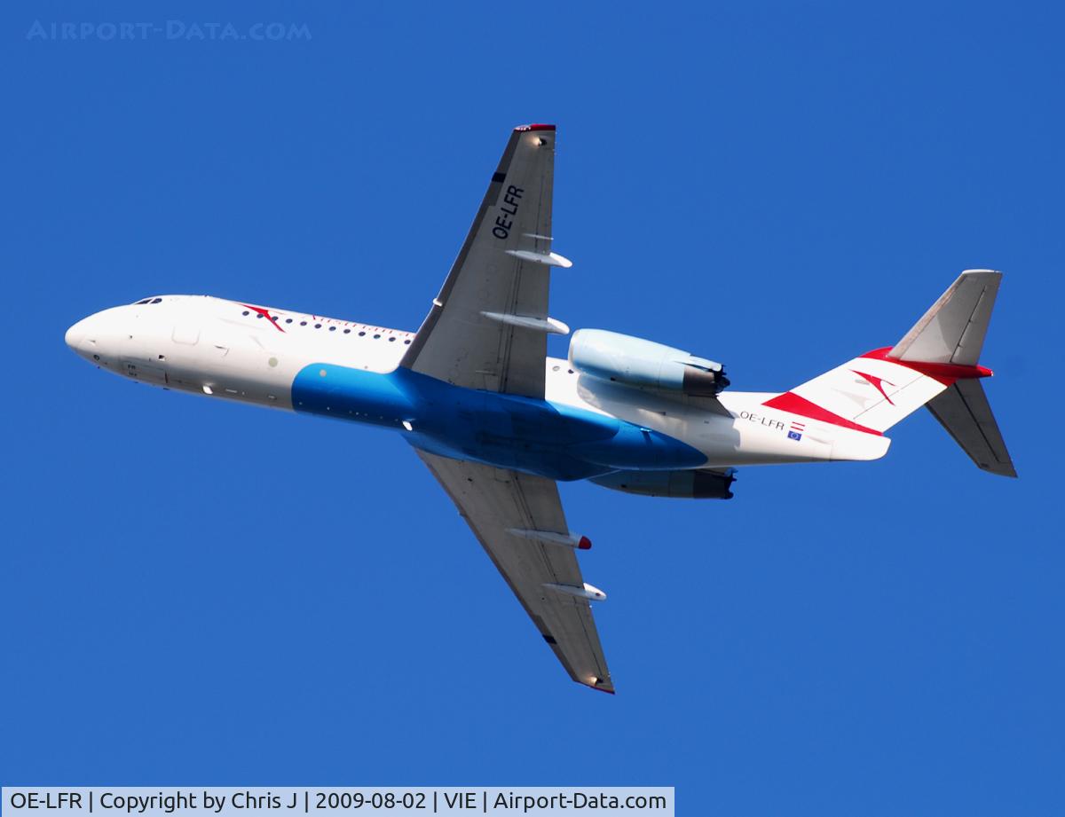 OE-LFR, 1996 Fokker 70 (F-28-0070) C/N 11572, Austrian arrows Fokker 70