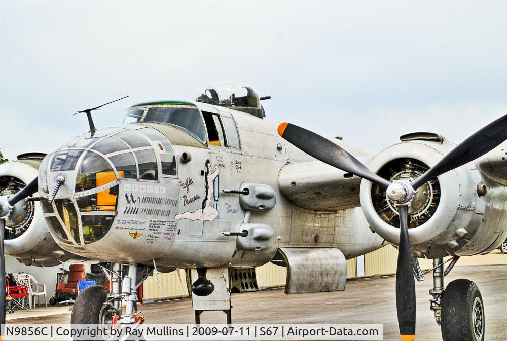 N9856C, 1943 North American TB-25N Mitchell C/N 108-35217, Warhawk Museum, Nampa, Idaho