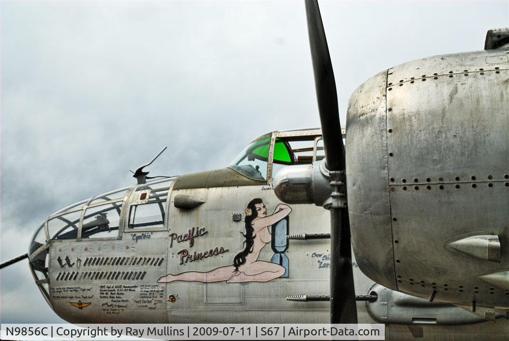 N9856C, 1943 North American TB-25N Mitchell C/N 108-35217, Warhawk Museum, Nampa, Idaho